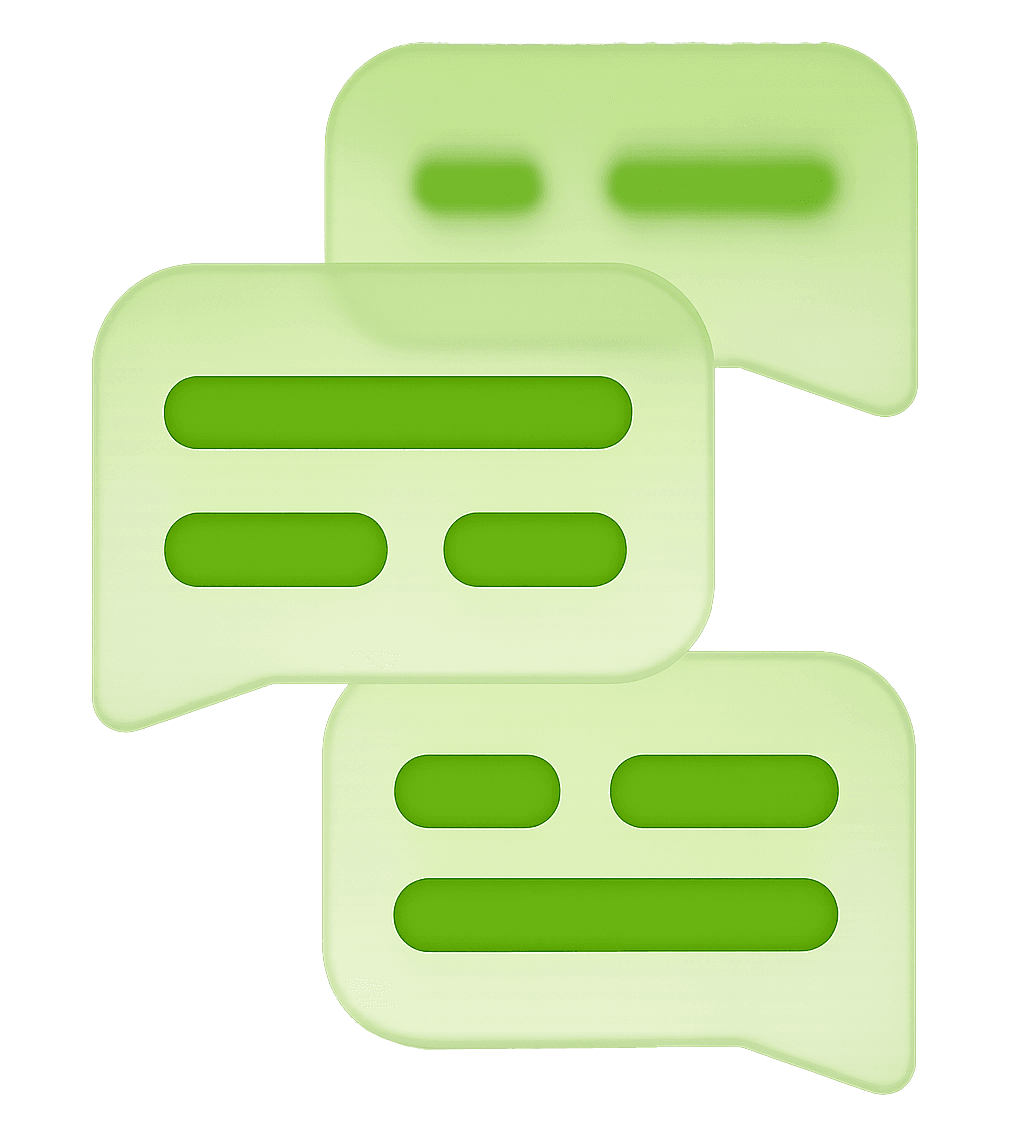 Extended Conversation Bubbles